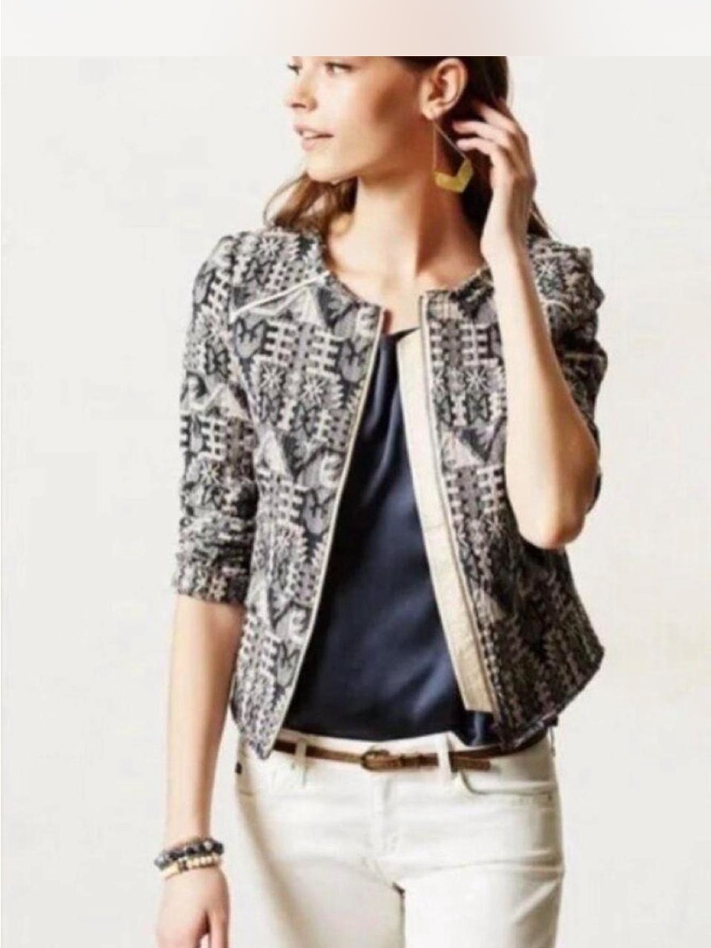 Woven Textile HeiHei Jacket, size6P